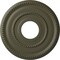 Ekena Millwork Valeriano Ceiling Medallion (Fits Canopies up to 6 1/4"), 12 1/8"OD x 3 5/8"ID x 3/4"P, Witch Hazel CM12VAWHF - alternate 1